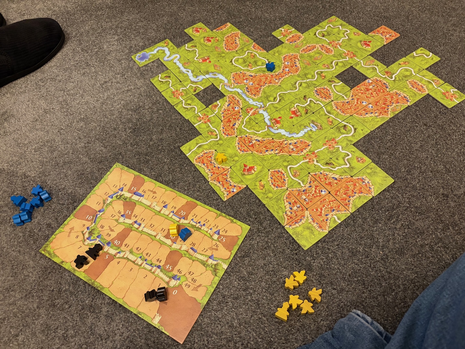 Carcassonne is still fun.
